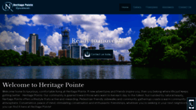 What Heritagepointeapartments.net website looked like in 2018 (5 years ago)