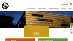 What H-l-g.de website looked like in 2018 (5 years ago)