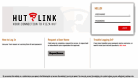 What Hutlink.yum.com website looked like in 2018 (5 years ago)