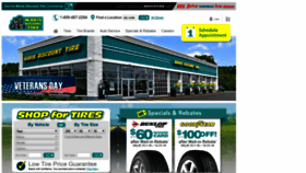 What Hilltires.com website looked like in 2018 (5 years ago)