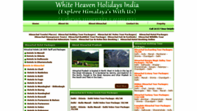 What Himachaltourism.org.in website looked like in 2018 (5 years ago)