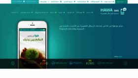 What Hawasms.net website looked like in 2018 (5 years ago)
