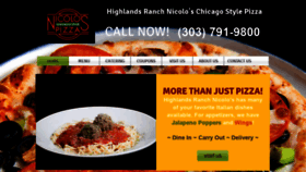 What Highlandsranchnicolos.com website looked like in 2018 (5 years ago)