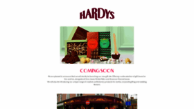 What Hardyssweets.co.uk website looked like in 2018 (5 years ago)