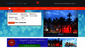 What Hotelesenmiami.com website looked like in 2018 (5 years ago)
