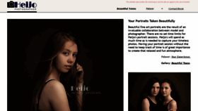 What Heijo.photography website looked like in 2018 (5 years ago)
