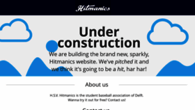 What Hitmanics.nl website looked like in 2018 (5 years ago)