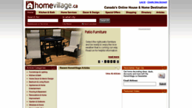 What Homevillage.ca website looked like in 2018 (5 years ago)