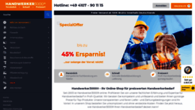 What Handwerker3000.de website looked like in 2018 (5 years ago)