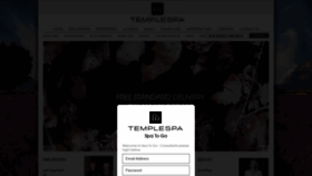 What Hub.templespa.com website looked like in 2018 (5 years ago)