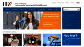 What Htw-dresden.de website looked like in 2018 (5 years ago)