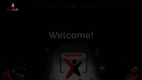 What Hondajoyclub.com website looked like in 2018 (5 years ago)