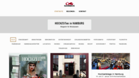 What Hochzeit-in-hamburg.de website looked like in 2018 (5 years ago)