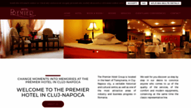 What Hotelpremier.ro website looked like in 2018 (5 years ago)
