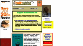 What Healthwatcher.net website looked like in 2018 (5 years ago)