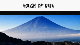 What Houseofkata.com website looked like in 2018 (5 years ago)