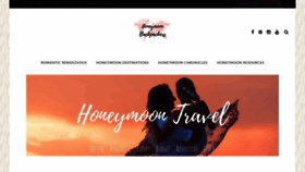 What Honeymoonbackpackers.com website looked like in 2018 (5 years ago)