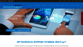 What Hpsupporthelp247.com website looked like in 2018 (5 years ago)
