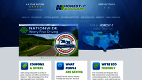 What Honest-1.com website looked like in 2018 (5 years ago)