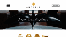 What Hotelandaluz.com website looked like in 2018 (5 years ago)