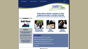 What Healthinfosource.com website looked like in 2018 (5 years ago)