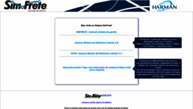 What Harman.simfrete.com website looked like in 2018 (5 years ago)