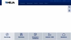 What Helia-elektro.be website looked like in 2018 (5 years ago)
