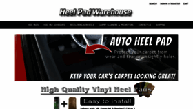 What Heelpadwarehouse.com website looked like in 2018 (5 years ago)