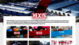 What Hexisgroup.com website looked like in 2018 (5 years ago)