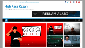 What Hizliparakazan.com website looked like in 2018 (5 years ago)
