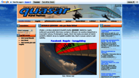 What Hanggliding.cz website looked like in 2018 (5 years ago)