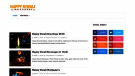 What Happydiwaliwallpapers.com website looked like in 2018 (5 years ago)