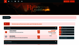 What Hylianmodding.com website looked like in 2018 (5 years ago)