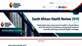 What Hst.org.za website looked like in 2018 (5 years ago)