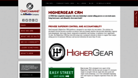 What Highergear.net website looked like in 2018 (5 years ago)