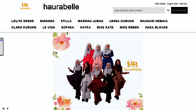 What Haurabelle.shoppy.my website looked like in 2018 (5 years ago)