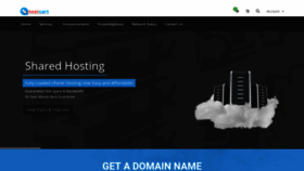 What Hostcart.in website looked like in 2018 (5 years ago)