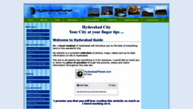 What Hyderabadplanet.com website looked like in 2018 (5 years ago)