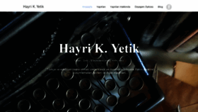 What Hayrikyetik.com website looked like in 2018 (5 years ago)