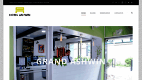 What Hotelgrandashwin.com website looked like in 2018 (5 years ago)