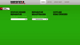 What Handy-doctor.eu website looked like in 2018 (5 years ago)