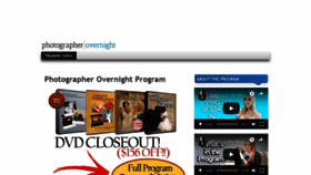 What Howtostartphotography.com website looked like in 2018 (5 years ago)