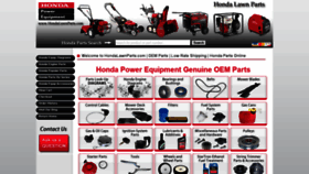What Hondalawnparts.com website looked like in 2018 (5 years ago)