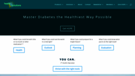 What Healthesolutions.com website looked like in 2018 (5 years ago)