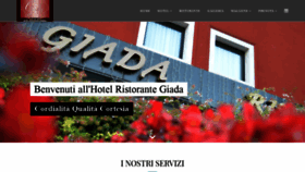 What Hotelristorantegiada.com website looked like in 2018 (5 years ago)