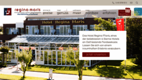 What Hotel-regina-maris.de website looked like in 2018 (5 years ago)