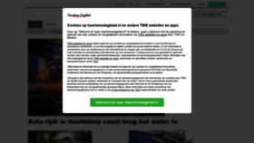 What Haarlemsdagblad.nl website looked like in 2018 (5 years ago)