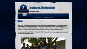 What Hinchinbrookcs.org.au website looked like in 2018 (5 years ago)