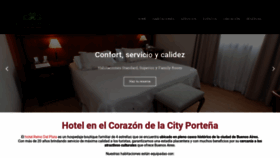 What Hotelreinodelplata.com.ar website looked like in 2018 (5 years ago)