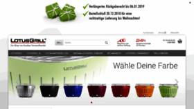 What Holzkohle-tischgrill.de website looked like in 2018 (5 years ago)